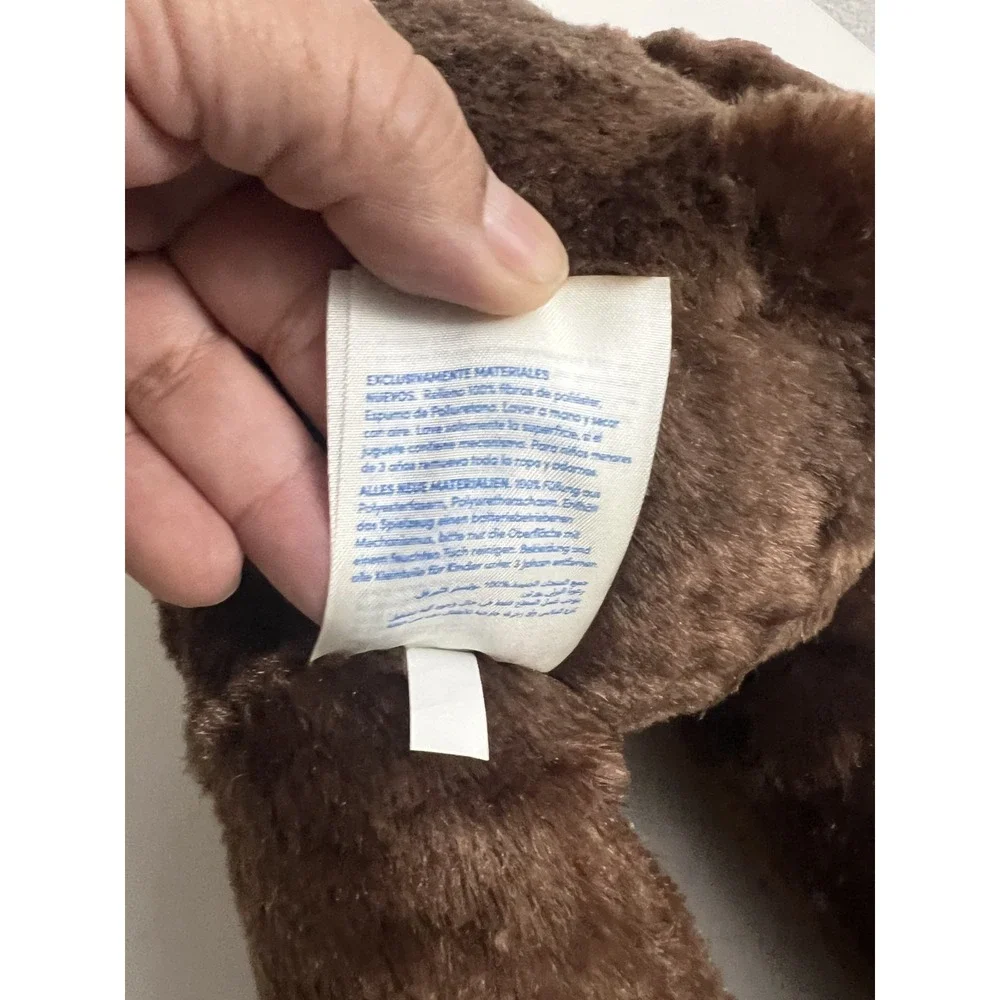 Build-A-Bear BAB Brown Eyes Monkey Plush - Fuzzy Brown -‎ 18